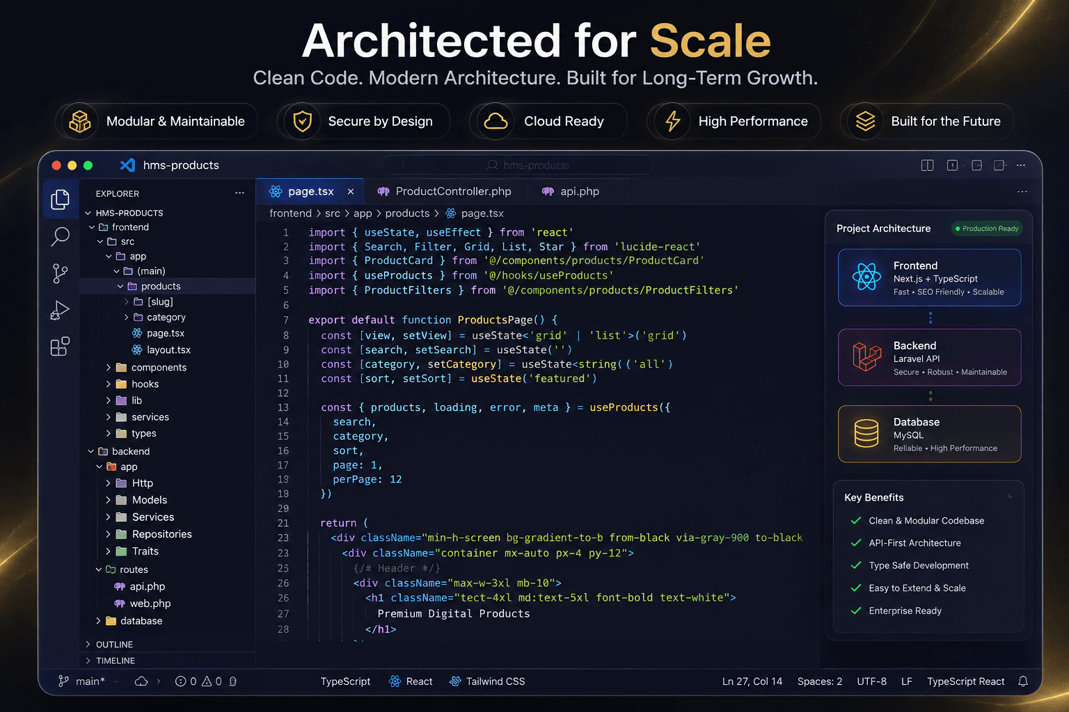 Architected for Scale - Clean Code and Modern Architecture